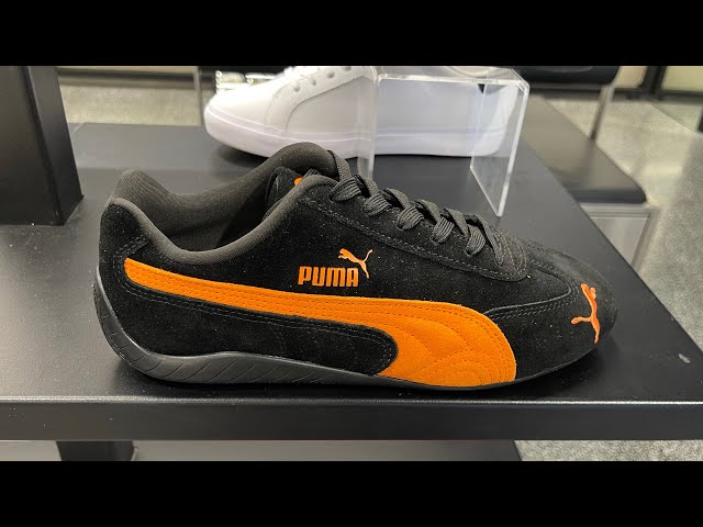 国内配送 PUMA SPEEDCAT OG BLACK/RICKIE ORANGE Puma Speedcat OG (Black/ Rickie Orange) - Style Code: 398846