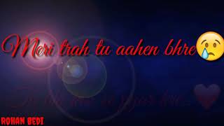 Mere Mehboob Qayamat Hogi || Yo Yo Honey Singh || whatsapp lyrics status video create by Rohan Bedi.