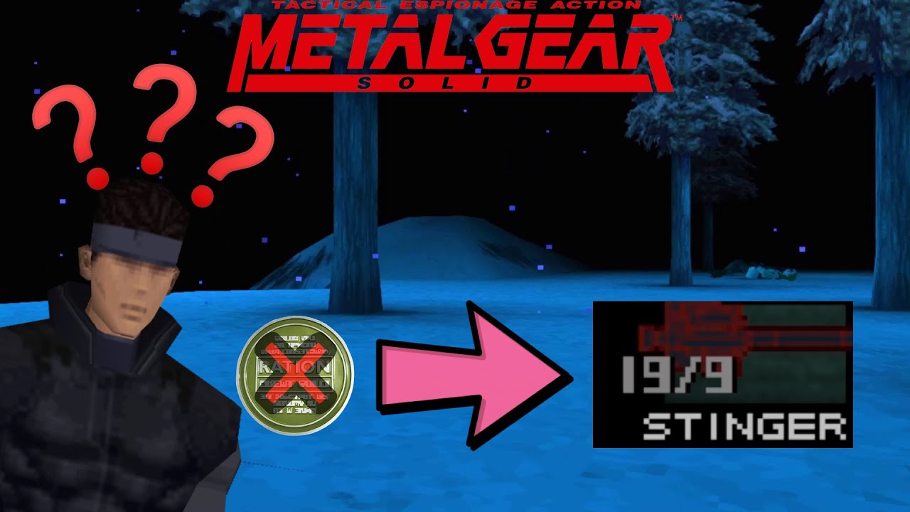 The Metal Gear Solid Item Randomizer - No Rations Edition - YouTube