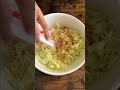 Japanese coleslaw cabbage salad recipe shorts