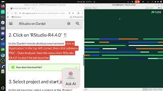 RStudio on Dardel