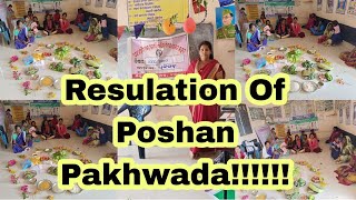 Activity of Poshan Pakhwada!! Poshan Pakhwada@smruticreativity9625