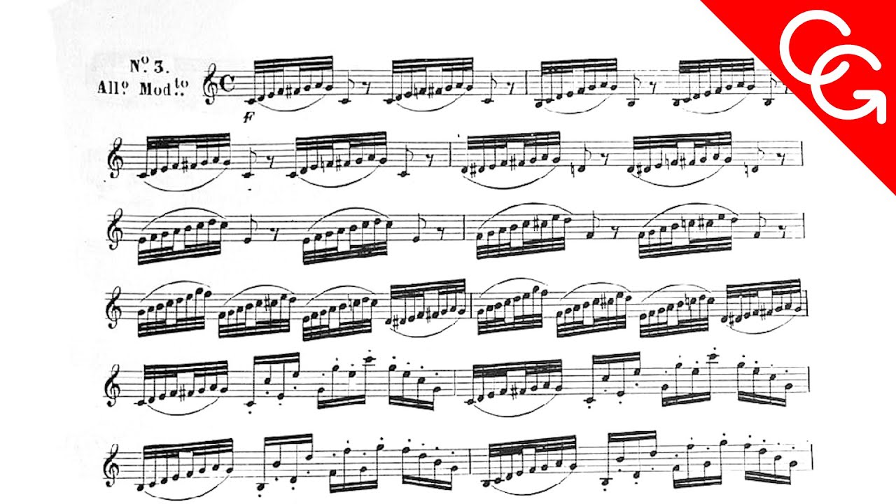 LEONESI - 12 Capricci n. 3 Corrado Giuffredi, clarinet