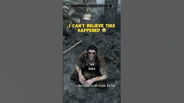 THE CALMEST NPC EVER 😭 | Skyrim