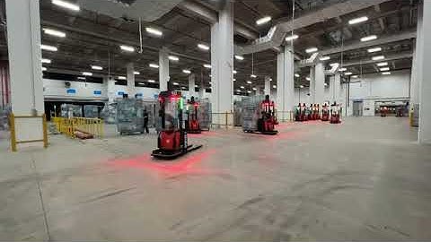 XPL201 full automatic AGV Solution #logisticsolutions