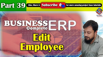 ERP Part 39 Edit Employee in ASP.NET MVC