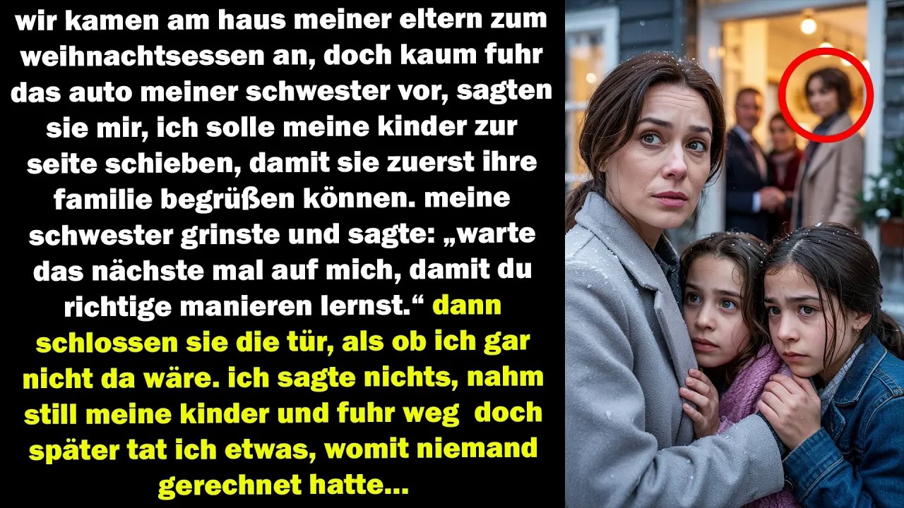 an weihnachten stellten meine eltern mich kalt doch später tat ich etwas, womit keiner gerechnet hat