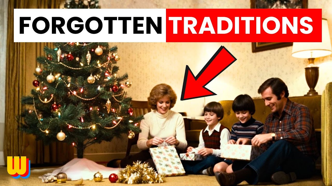 25 Christmas Traditions from the 1960s and 70s that Vanished Completely