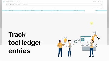 18 | Tracking tool ledger entries with IBODigital