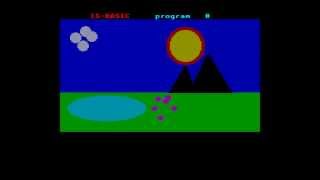 ENTERPRISE 128 BASIC colour bias experiments