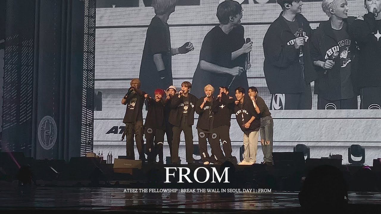 20221029 에이티즈 ATEEZ THE FELLOWSHIP : BREAK THE WALL IN SEOUL DAY 1 : FROM (ATINY FANCAM)