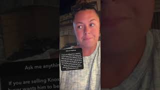 Katie answers viewers question regarding Knox via @katievanslykelife 