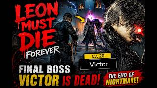 LEON MUST DIE FOREVER 😱 Final Boss Victor DEFEATED | Resident Evil Requiem Full Ending 4K HDR