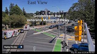 Webcam Images of MVI Goldstream & Veterans Pkwy May 31 2026
