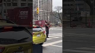 Downtown Toronto Juggler Street Scence