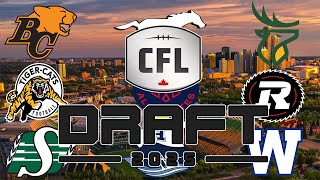 CFL Draft 2025 Live Reaction
