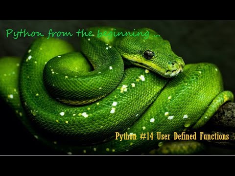 #PythonInTamil #14 | #UserdefinedFunctions | #PythonProgrammingInTamil