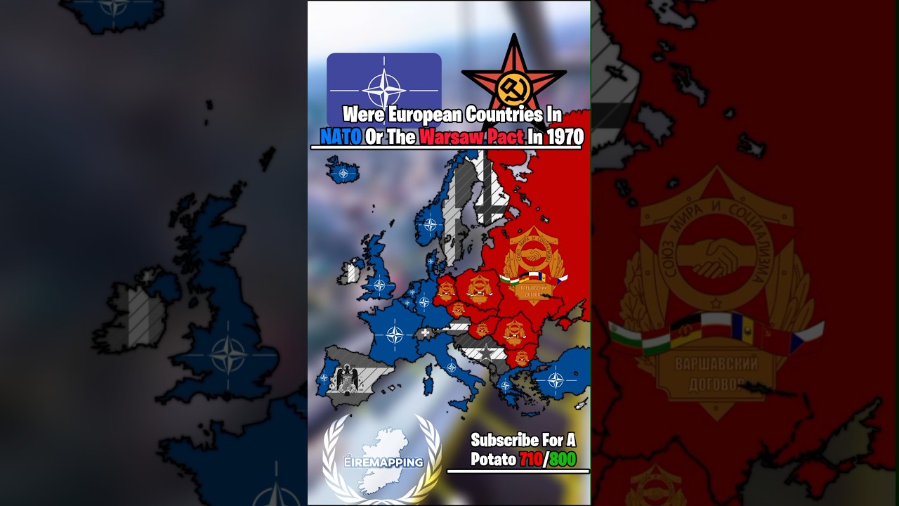 Were European Countries in NATO Or The Warsaw Pact? 