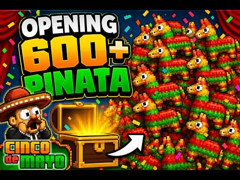OPENING 600+ PIÑATAS in Pixel Worlds (INSANE DROPS?)