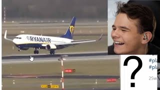 Ryanair Landing Funny
