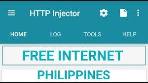 INTERNET IN THE PHILIPPINES USING HTTP INJECTOR | GO WATCH
