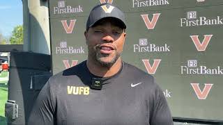 Vanderbilt football defensive line coach Adam Morris