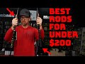 The 5 Best Bass Fishing Rods For Under $200?!