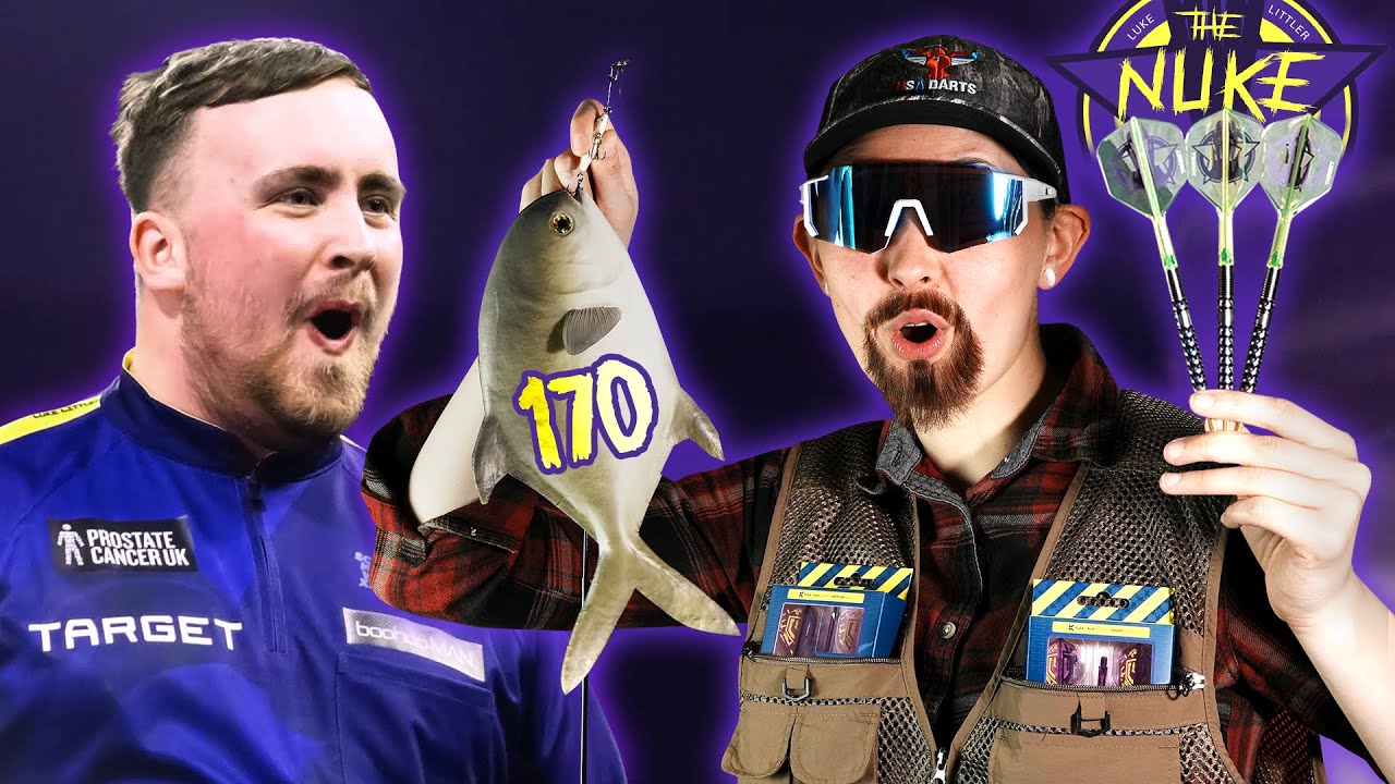 Reel in the BIG FISH w/ the new LUKE LITTLER Target Darts!