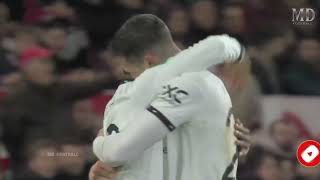 Nottingham Forest - Manchester United - Weghorst Goal | Debut goal Weghorst for Man Utd