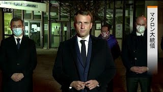 フランスのテロ容疑者が犯行声明　被害者の頭部写真を投稿