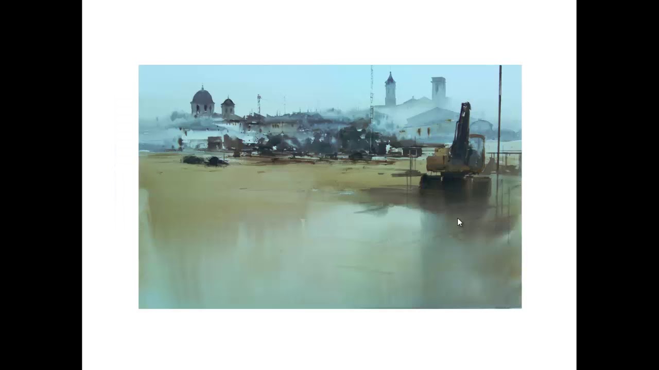 La importancia de "Los Silencios" al pintar Acuarela - Manolo Jiménez