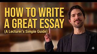 How To Write A First-Class Essay: Tips from 10+ Years of University Lecturing