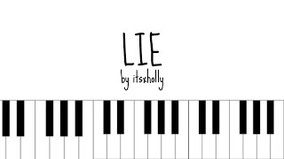 LIE - BTS - Piano Tutorial chords