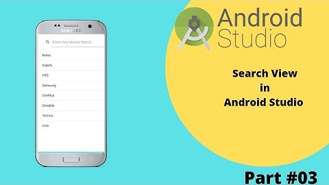 How to Add SearchView In Android Studio | Using View Binding Latest Api Android