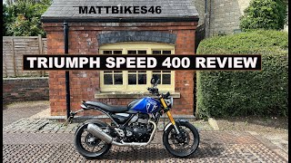 A Road Test Review of the Triumph Speed 400 screenshot 5