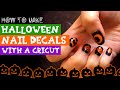 How to Make DIY Vinyl Nail Decals with a Cricut
