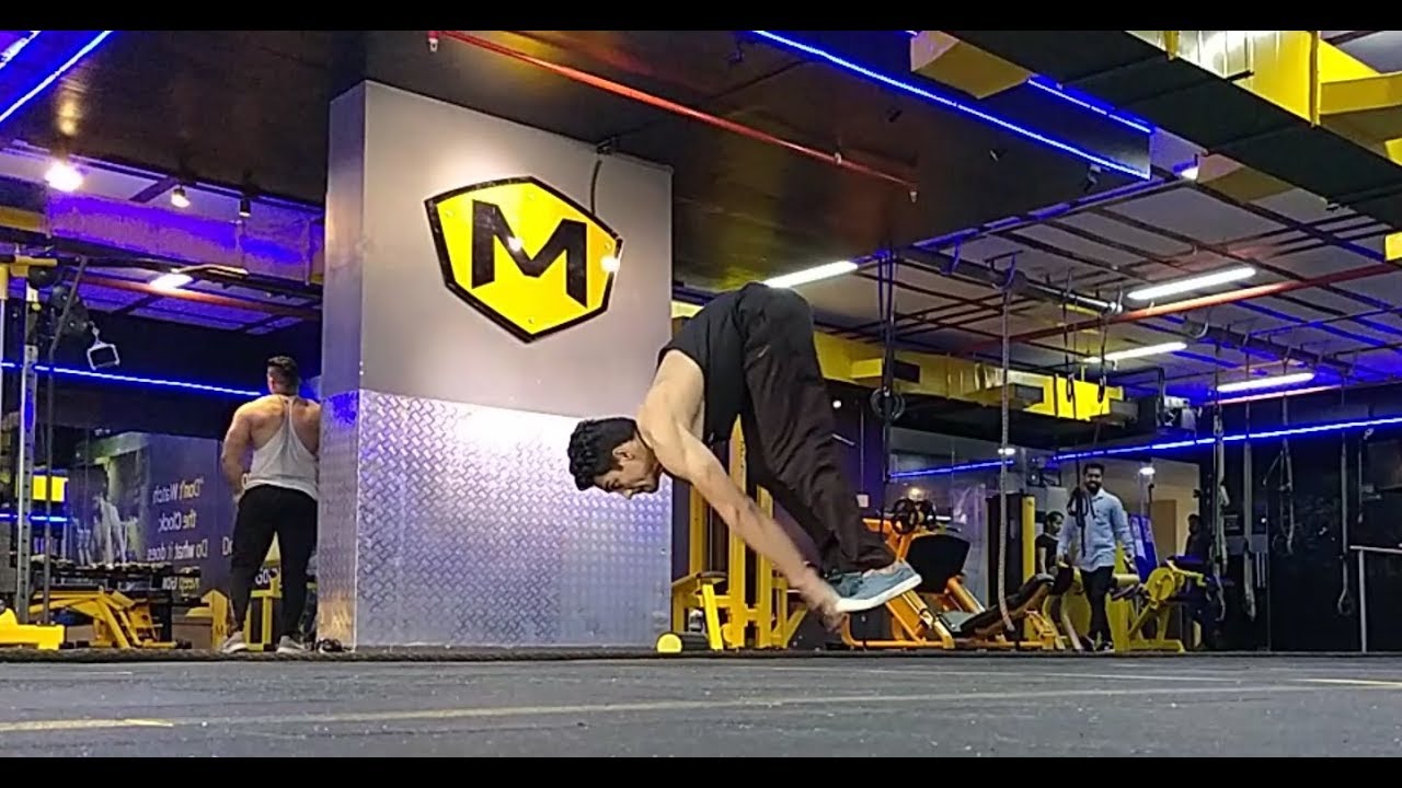Aztec pushup in slowmotion - YouTube