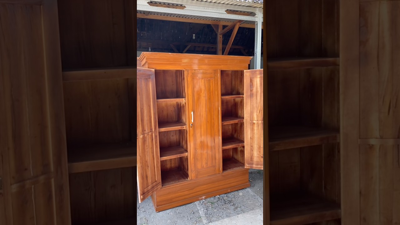 Sepaket 2jt800 bahan kayu mahoni 083129347971 #lemari #viral #woodworking