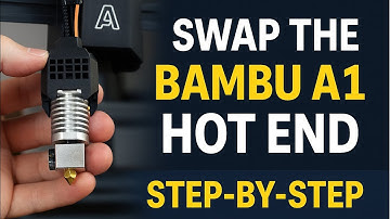 Hoe de Bambu A1 Hot End te verwisselen | Stapsgewijze handleiding