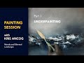 Painting Session with Kris Ancog | Moody and Ethereal Landscape Part 1 - Underpainting