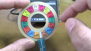 Who defined square keyboard? Here is round arranged keyboard!