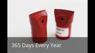 K.K.D Jack hammer tapered chisel bits, cross bits, chisel bits for rock drilling