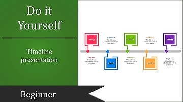 How to make a timeline in powerpoint