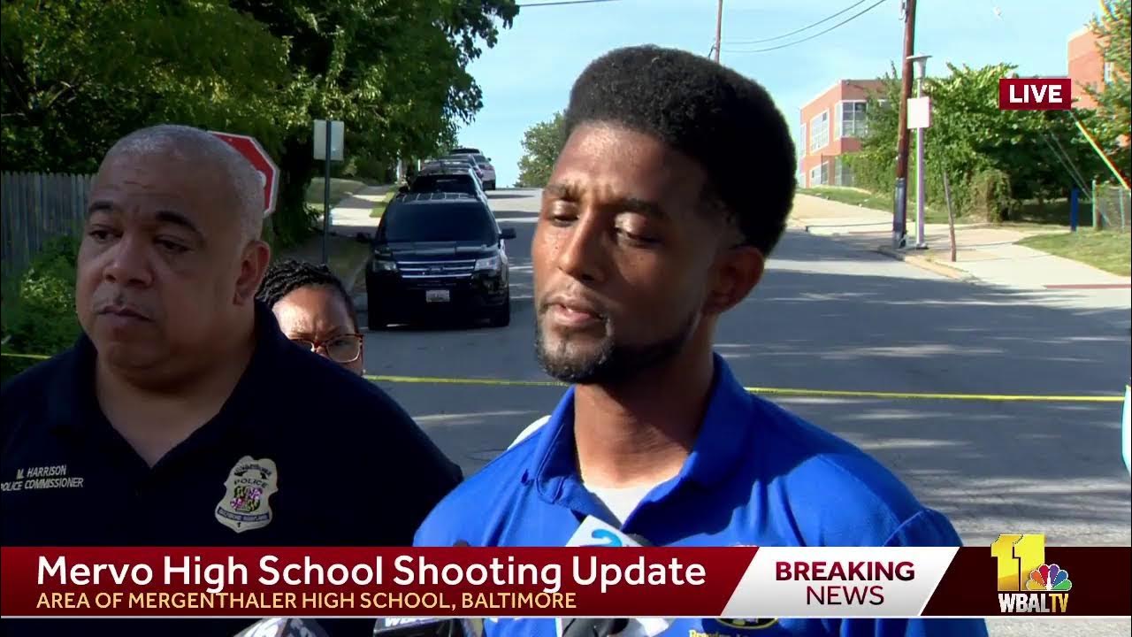 LIVE Baltimore police are providing an update after a student was shot