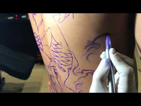 Video Hình xăm đẹp - hướng dẫn vẽ sóng nước - youtube