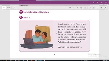 Class 6 Digital Technology Chapter 1 Session 2 || English Version