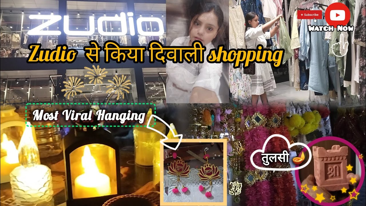 Diwali Shopping from ZUDIO | Most Viral Hanging | Vlog18