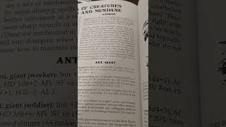 me reading Dungeon Crawl Classics rulebook's description of the "Android" monster #DCC #TTRPG