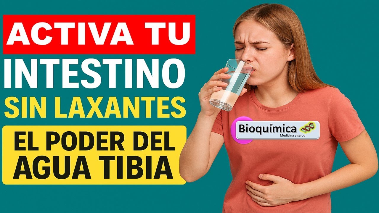 Activa tu intestino sin laxantes: el poder del agua tibia