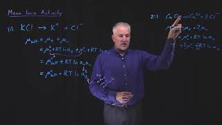 Mean Ionic Activity